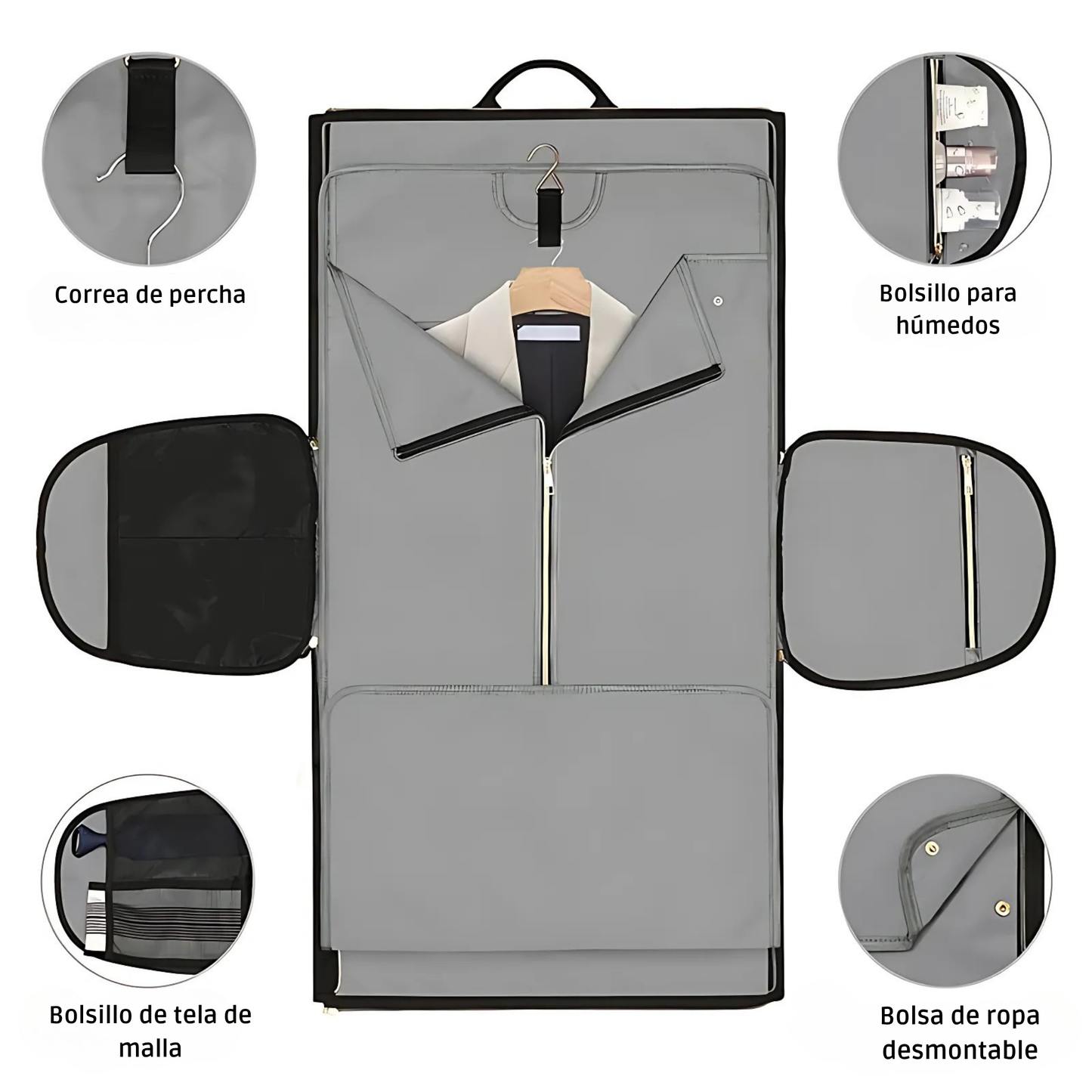 Bolso de Viaje Multifuncional Plegable