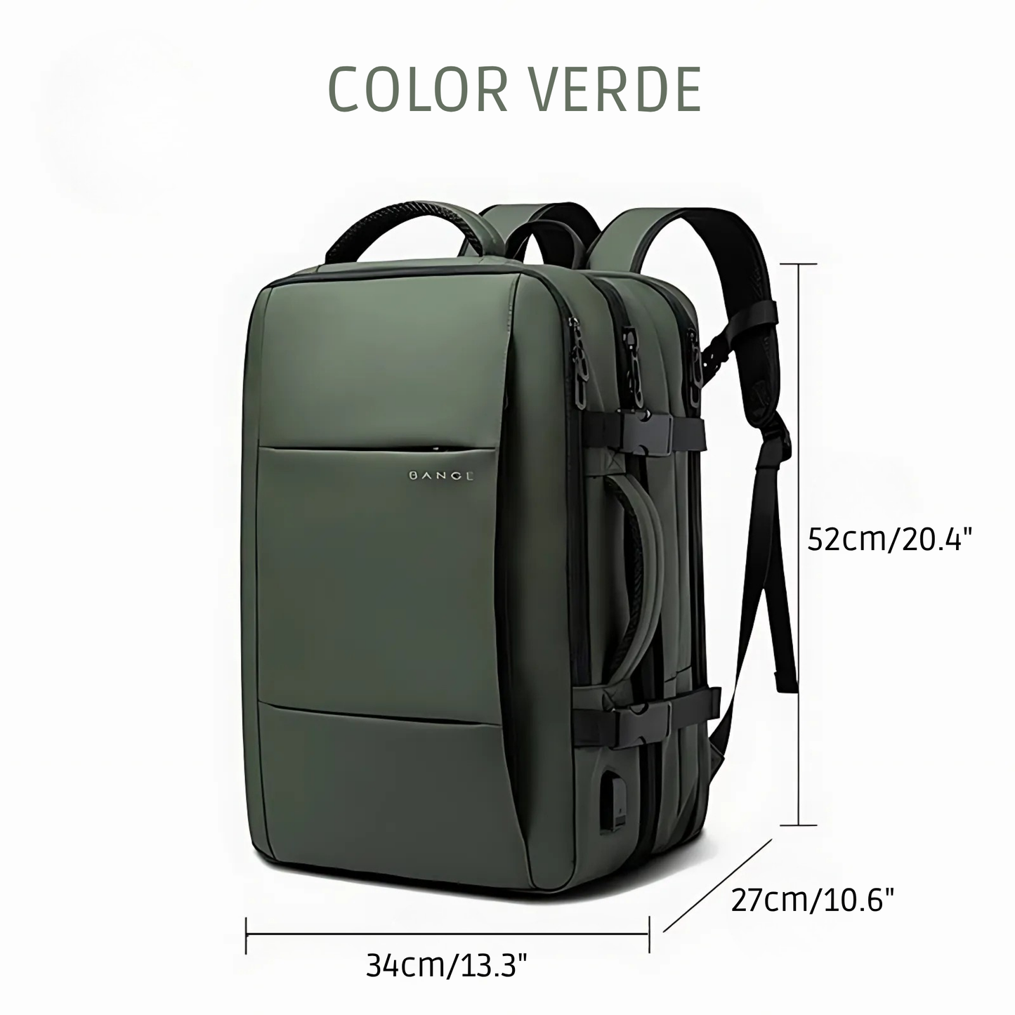 Mochila de Viaje Expandible BANGE