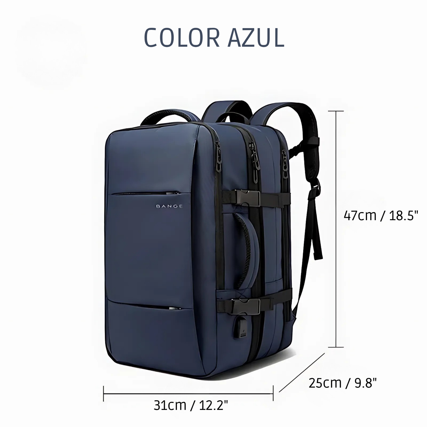 Mochila de Viaje Expandible BANGE
