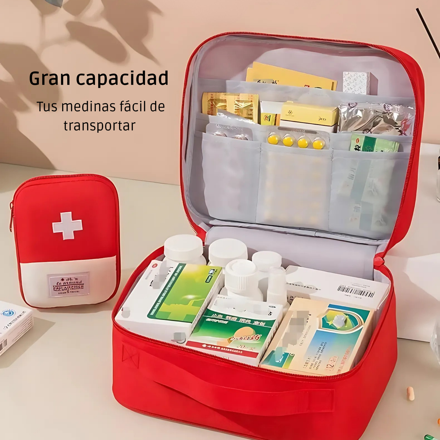 Botiquín de Viaje - Gran Capacidad