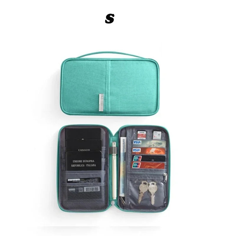 Organizador de Documentos de Viaje Impermeable