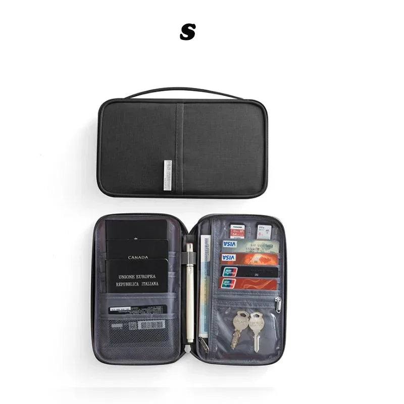 Organizador de Documentos de Viaje Impermeable