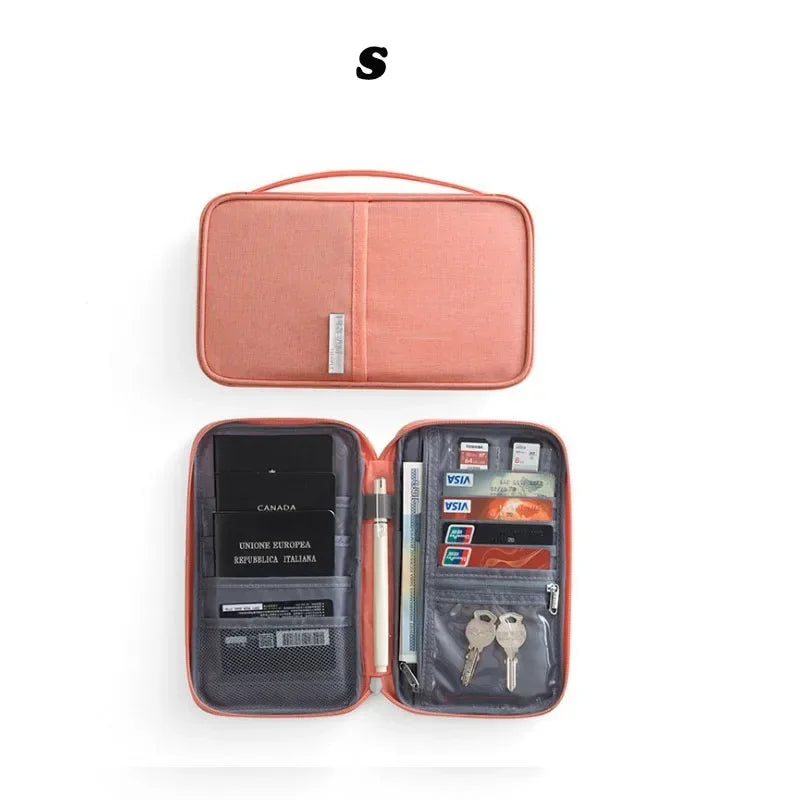 Organizador de Documentos de Viaje Impermeable
