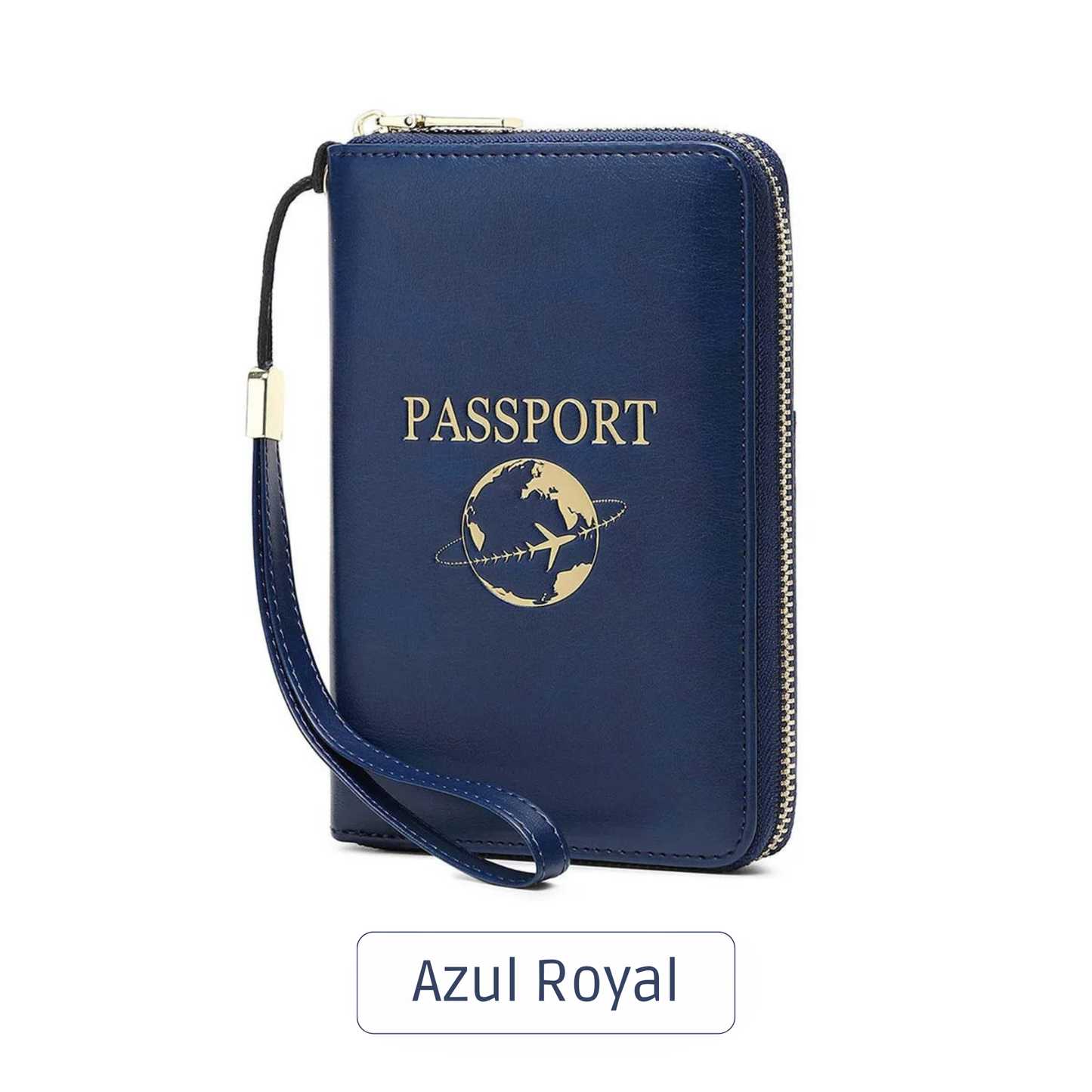 Organizador de Pasaporte Retro con Protección RFID