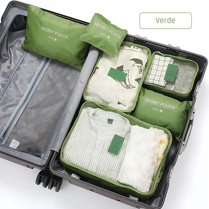 Set de 6 Bolsas Organizadoras de Viaje