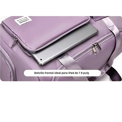 Bolso de Mano de Gran Capacidad con Compartimento para Zapatos