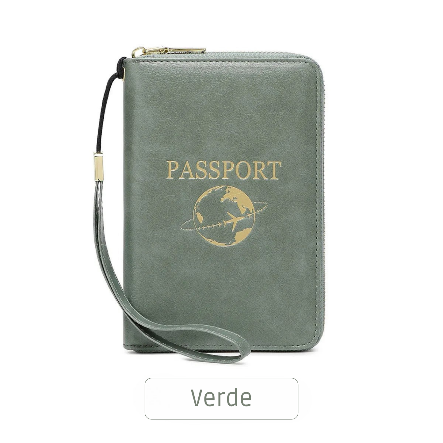 Organizador de Pasaporte Retro con Protección RFID