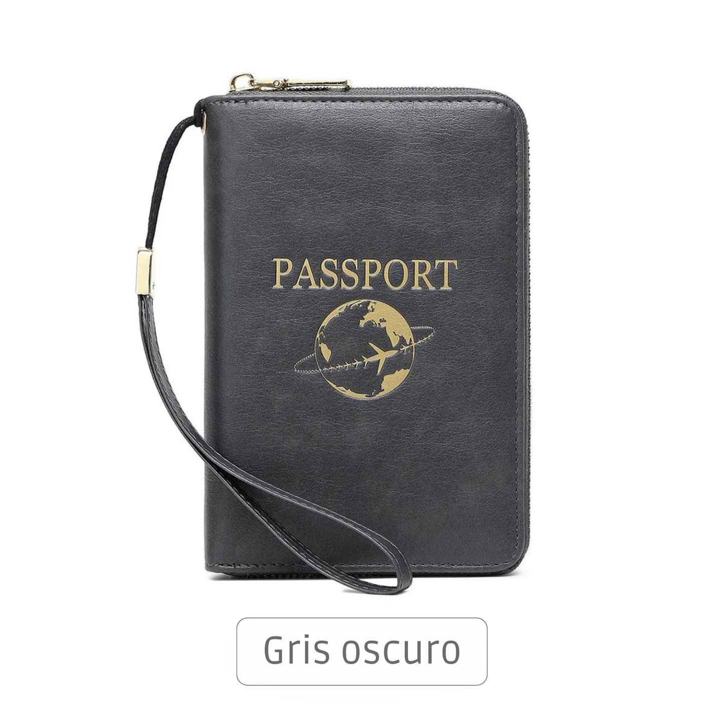 Organizador de Pasaporte Retro con Protección RFID