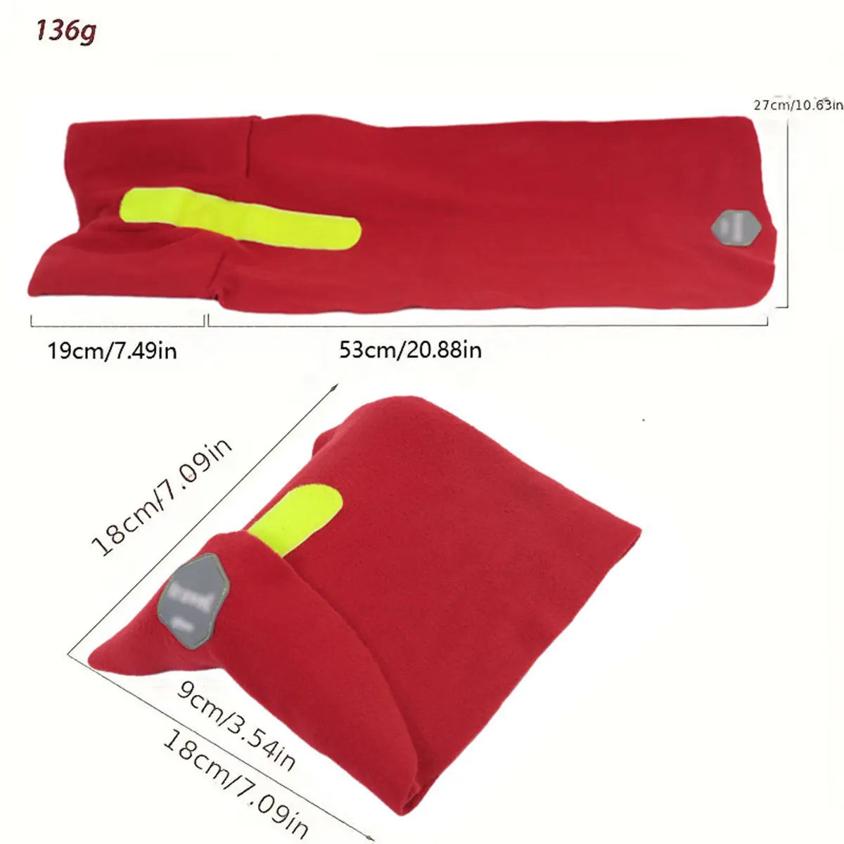 Almohada de Viaje Viscoelástica (U-Shape)