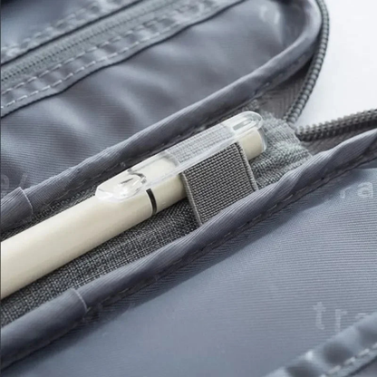 Organizador de Documentos de Viaje Impermeable