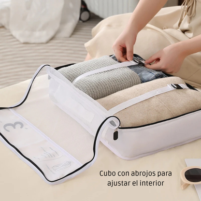 Set de 7 Bolsas Organizadoras de Ropa y Accesorios