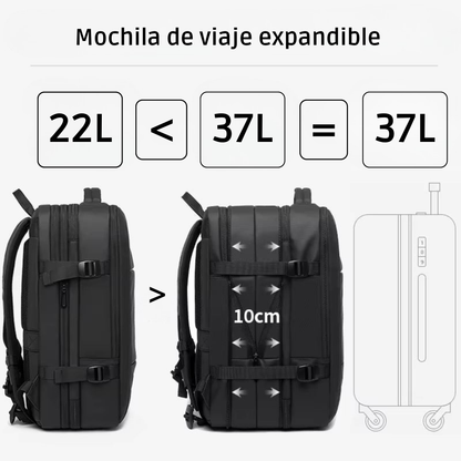 Mochila de Viaje Expandible BANGE