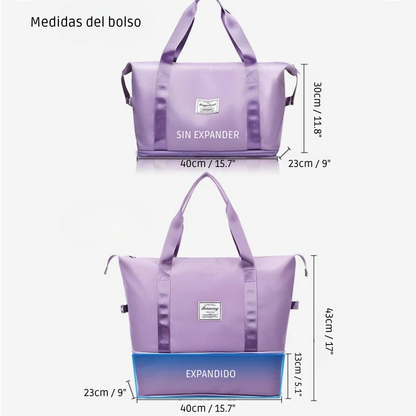 Bolso Tote de Viaje Expandible e Impermeable