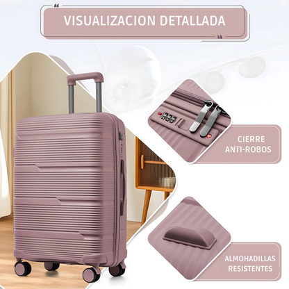 Set de Maletas de Viaje (3 Piezas)