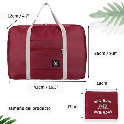 Bolsa de Viaje Plegable, Ligera e Impermeable