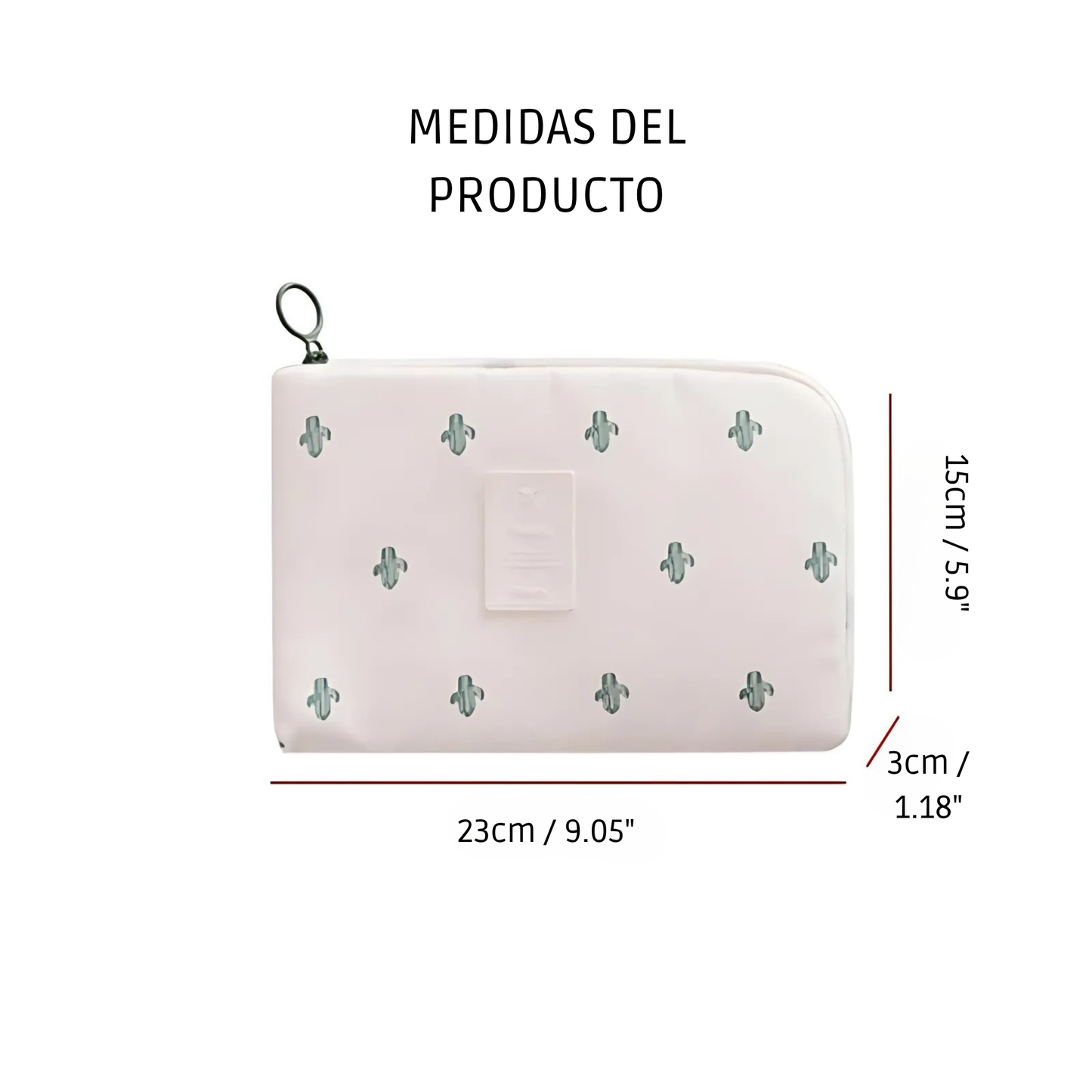 Estuche Organizador de Cables y Accesorios