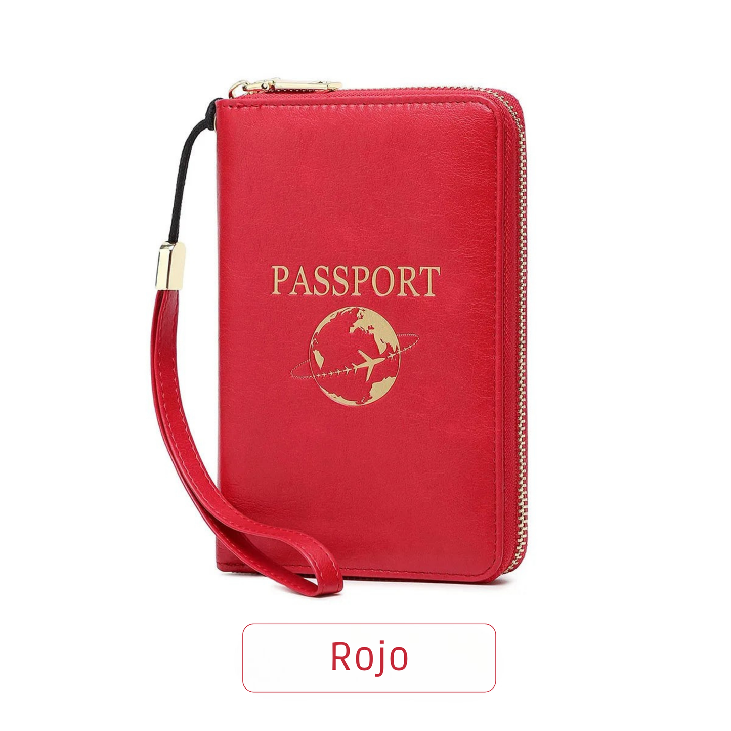 Organizador de Pasaporte Retro con Protección RFID