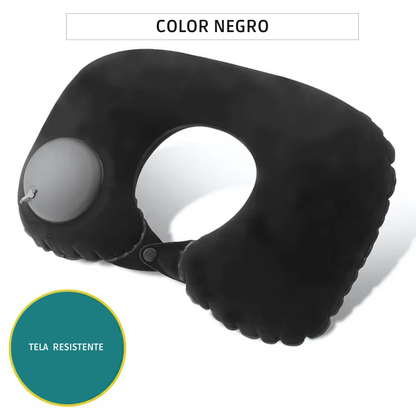 Almohada Cervical de Viaje Plegable e Inflable
