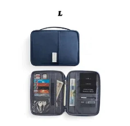 Organizador de Documentos de Viaje Impermeable