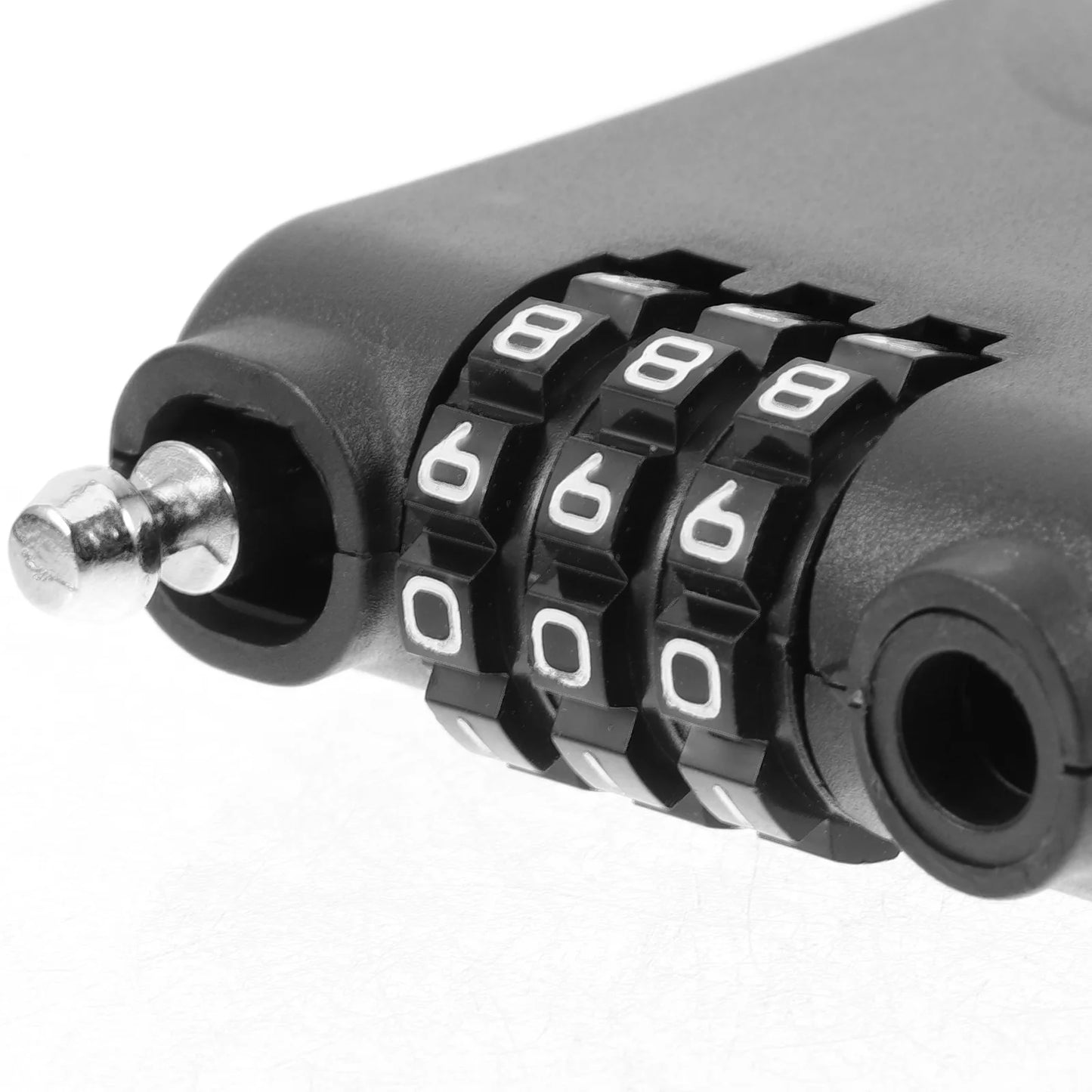 Candado Antirrobo con Cable Retráctil