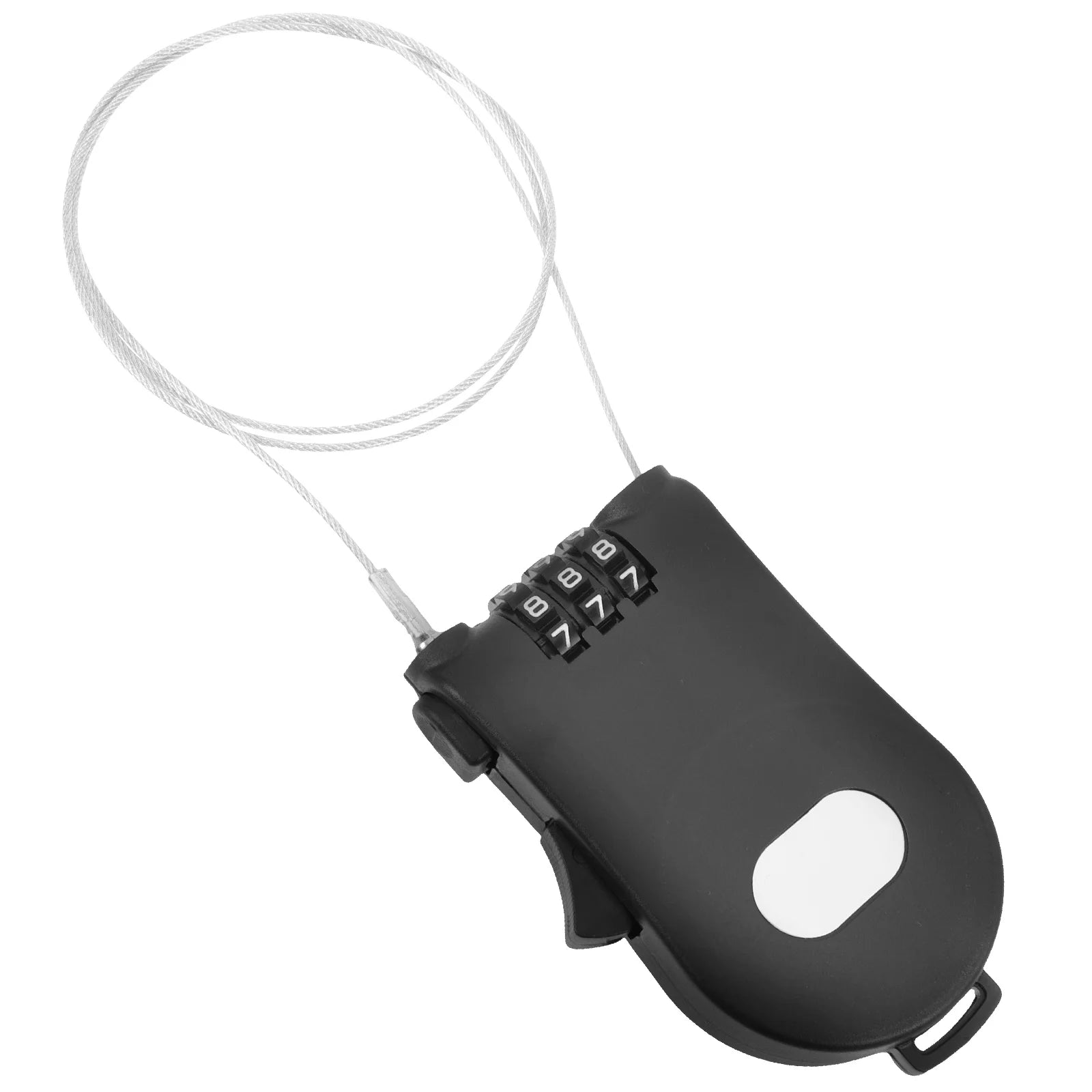 Candado Antirrobo con Cable Retráctil