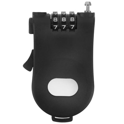 Candado Antirrobo con Cable Retráctil