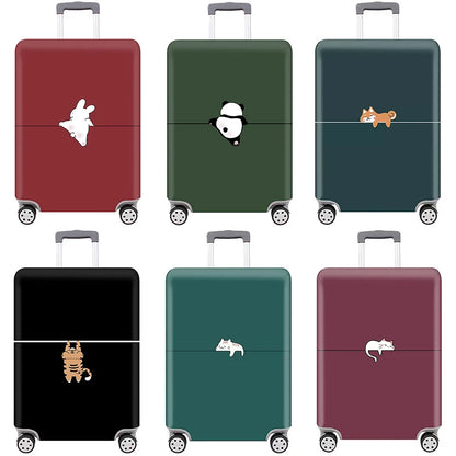 Funda Elástica para Maleta con Estampado Animal