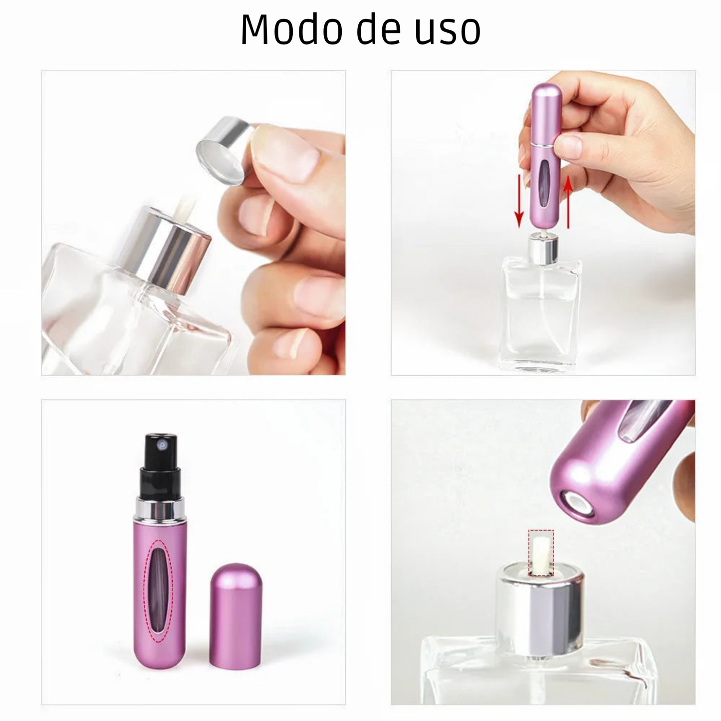 Mini Atomizador de Perfume Rellenable (5/8ml)